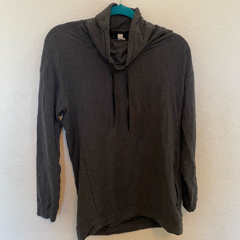 Grey Lululemon Mockneck Sweatshirt